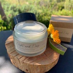 Crema Hidratante Night and Day, Cuidado de la piel, Crema facial, Hidratante facial, Cuidado facial diario, Cuidado nocturno de la piel, Productos para el día y la noche, Belleza facial, Ingredientes naturales, Cuidado holístico de la piel, Belleza natural, Tienda online de productos para el cuidado de la piel.